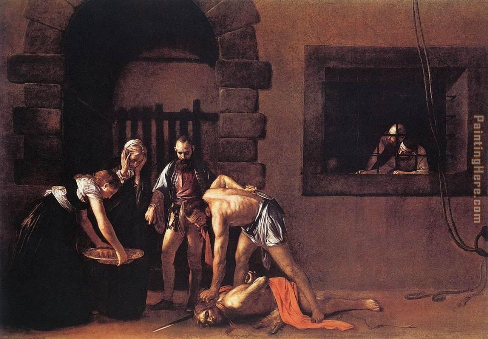 Caravaggio Beheading of Saint John the Baptist